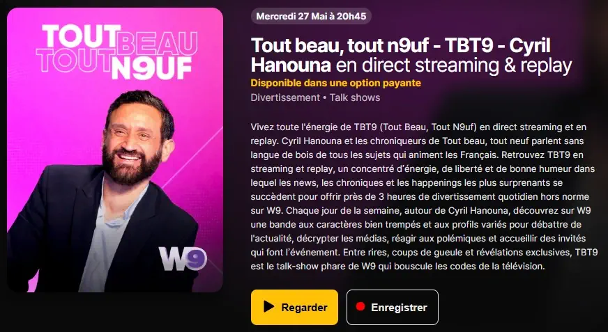 TBT9 molotov tv